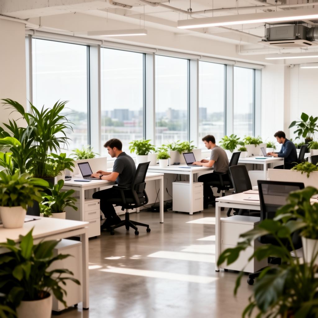 The Meet Insured advisor team in a bright modern office